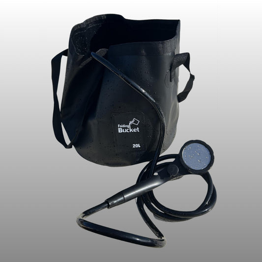 Dusj m/bøtte- elektrisk