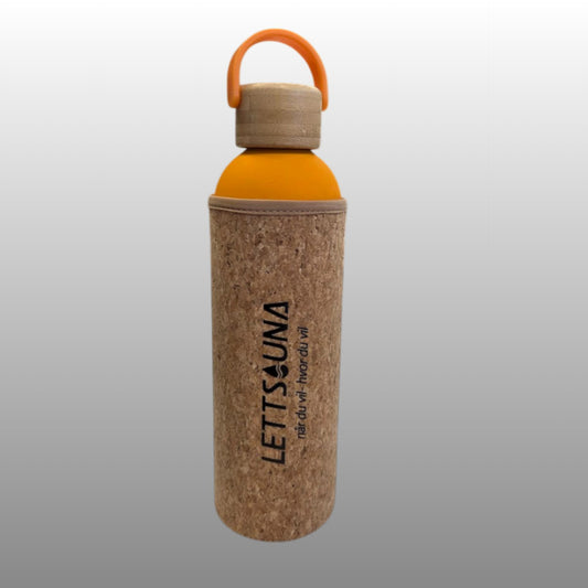 Saunaflaske m/ korkhylse